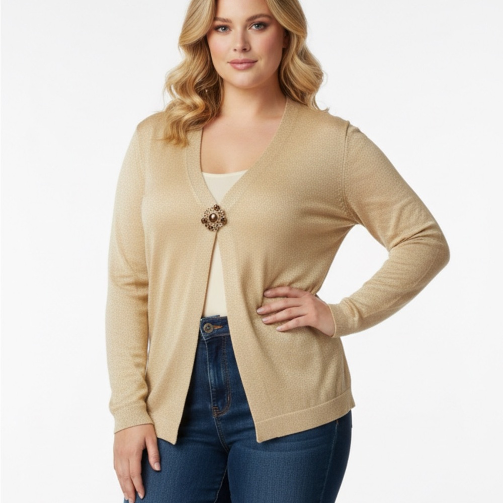 Broach Clip‎ Cardigan 2040*